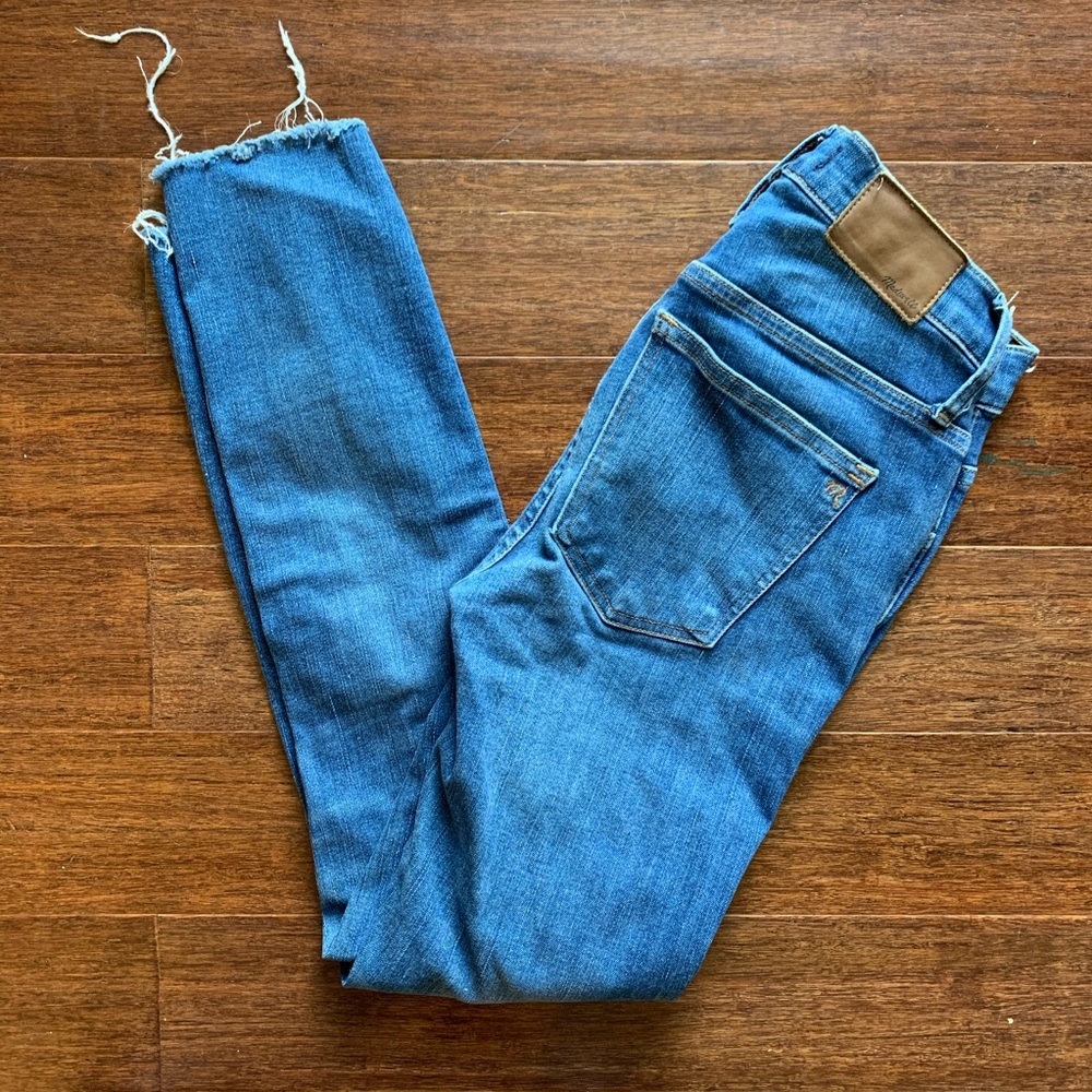 madewell 9” high-rise jeans